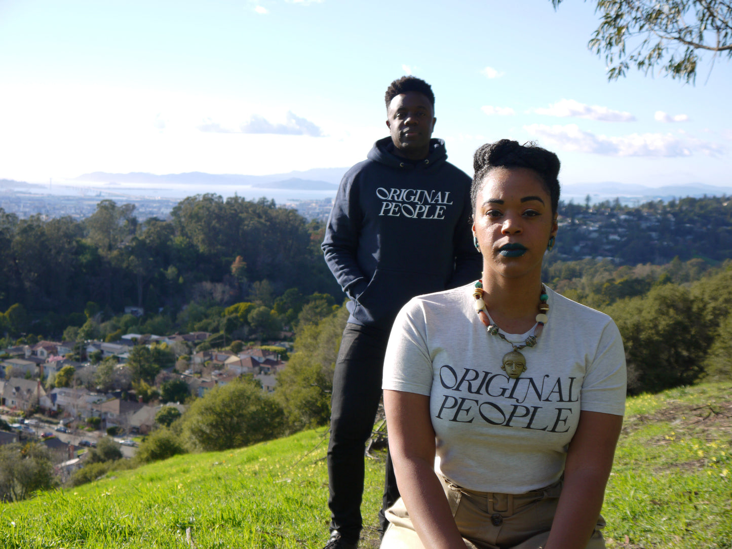 Original People Unisex Tee (Natural & Chocolate)