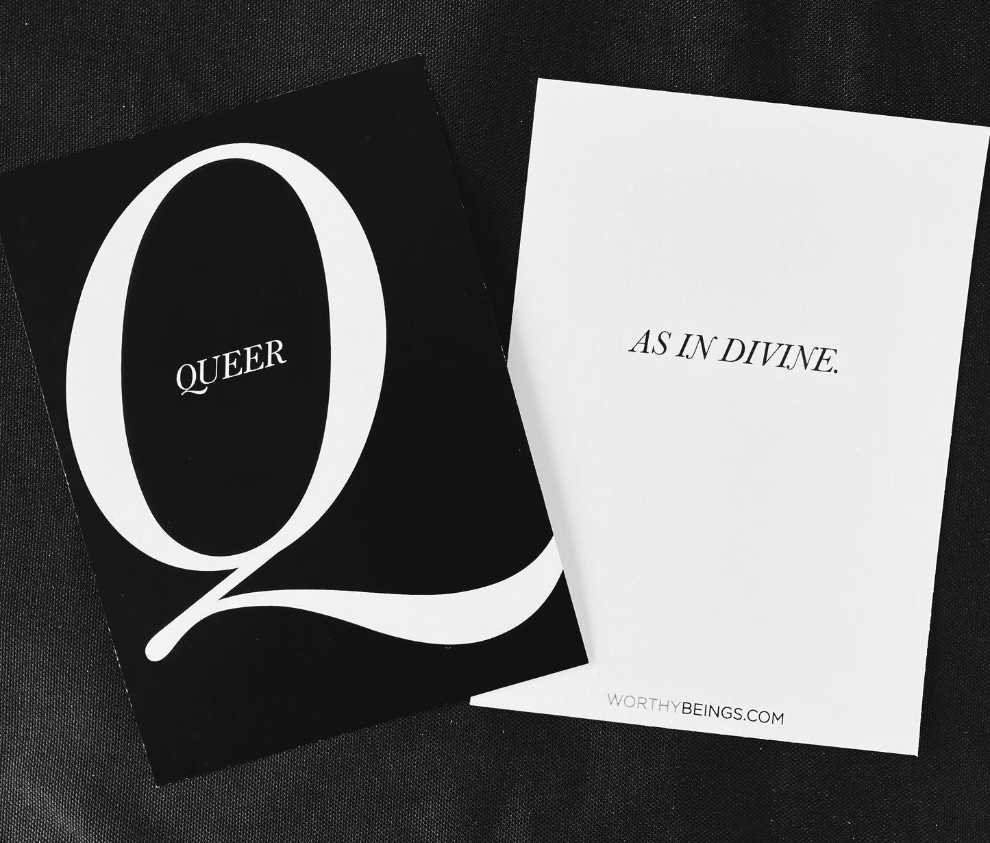 Queer As In Divine Greeting Card