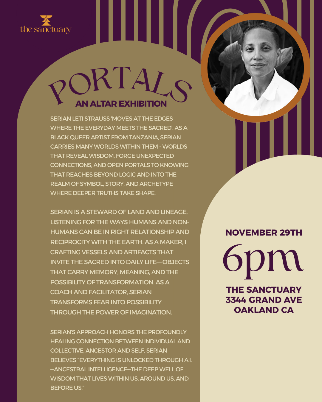 Portals: An Altar Exhibition w/ Serian L. Strauss